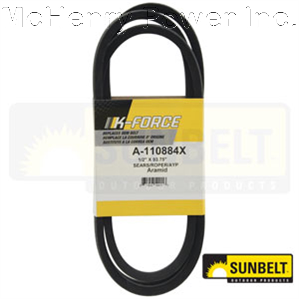 AYP AMERICAN YARD PRODUCTS 110884X made with Kevlar Replacement Belt 