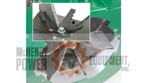 DL1302H DUAL SHREDDING SYSTEM WITH PIRANHA BLADE